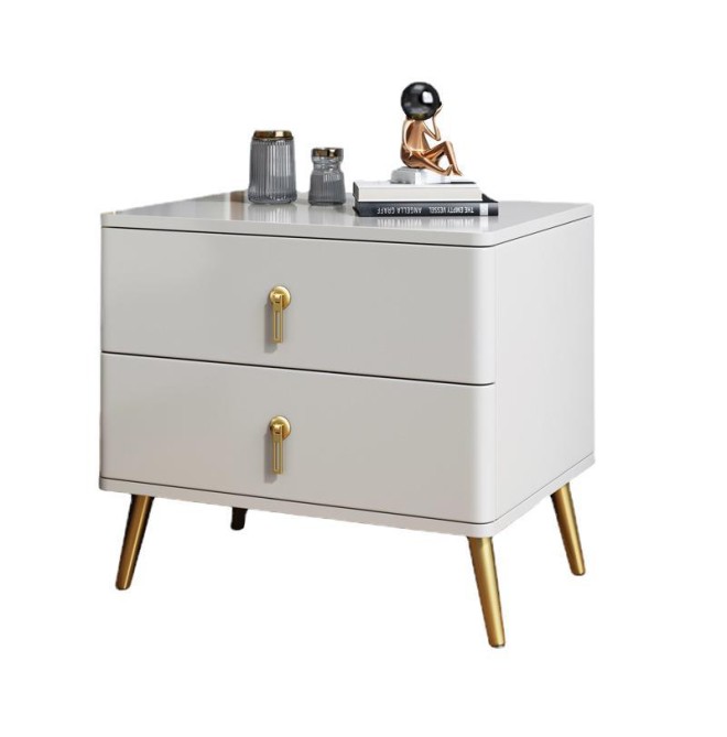 Secure and Stylish Bedside Table with Modern Design