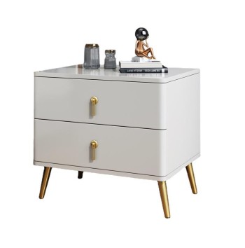Secure and Stylish Bedside Table with Modern Design