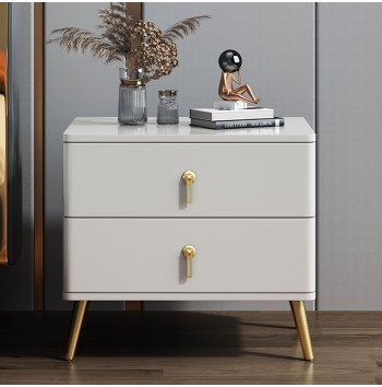 Secure and Stylish Bedside Table with Modern Design