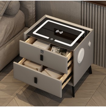 Smart Wireless Charging Bedside Table