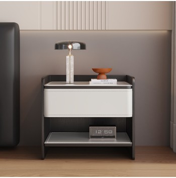Elegant Multifunctional Bedside Table