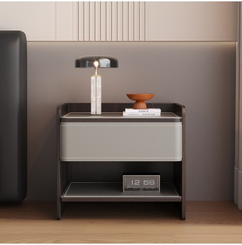 Elegant Multifunctional Bedside Table