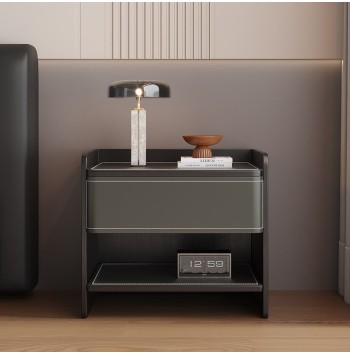 Elegant Multifunctional Bedside Table