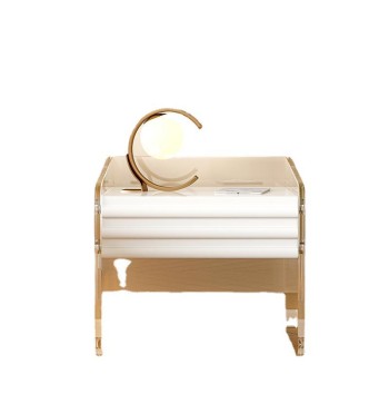 Acrylic Modern Elegance Bedside Table