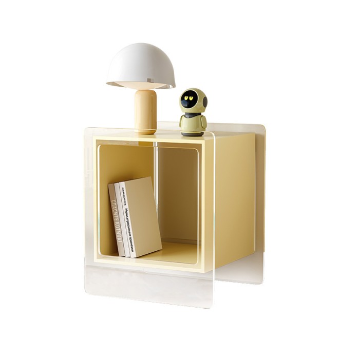 Modern Transparent Bedside Table