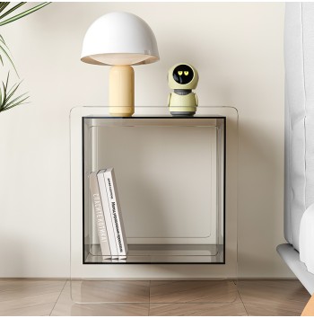 Modern Transparent Bedside Table