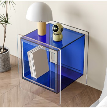 Modern Transparent Bedside Table