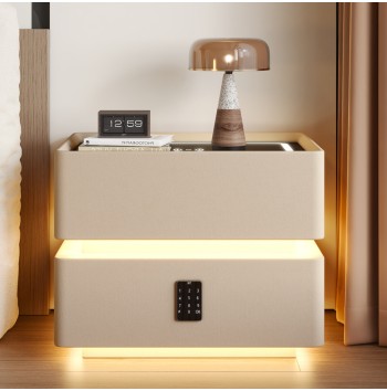 Nightstand with Wireless Charging and Touch Control