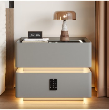 Nightstand with Wireless Charging and Touch Control