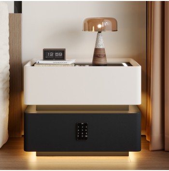 Nightstand with Wireless Charging and Touch Control