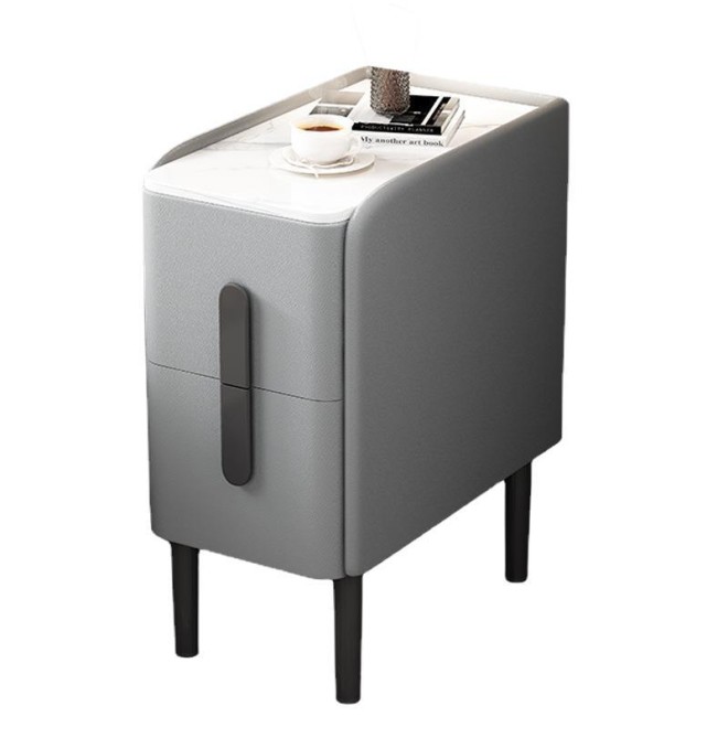 Compact Multifunctional Bedside Table