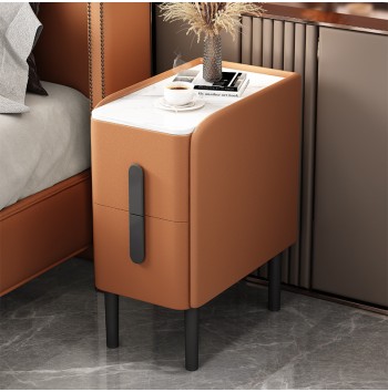 Compact Multifunctional Bedside Table